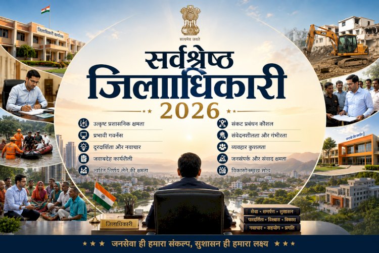 फेम इंडिया - एशिया पोस्ट सर्वे में देश भर के जिलाधिकारी